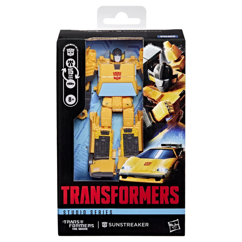 Transformers: The Movie Studio Series Deluxe Class Action Figure Sunstreaker 11cm - Loaded Dice