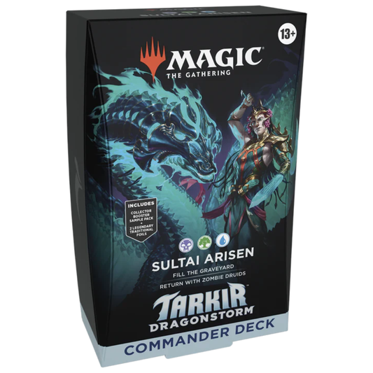 Magic The Gathering: Tarkir Dragonstorm Commander Deck - Sultai Arisen preconstructed deck