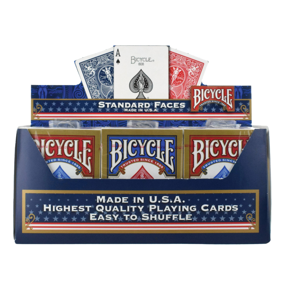 Bicycle Gold Standard Playing Cards (Red or Blue)
