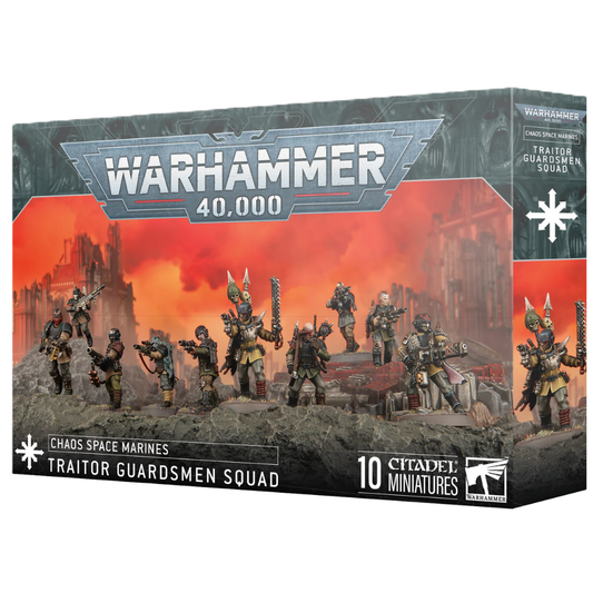 Chaos Space Marines: Traitor Guardsmen Squad - Loaded Dice