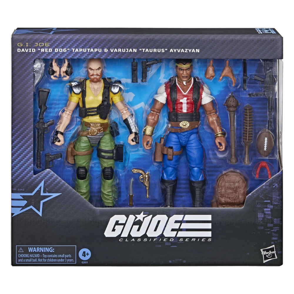 G.I. Joe Classified Series Action Figure 2-Pack #193 David "Red Dog" Taputapu & Varujan "Taurus" Ayvazyan 15cm - Loaded Dice