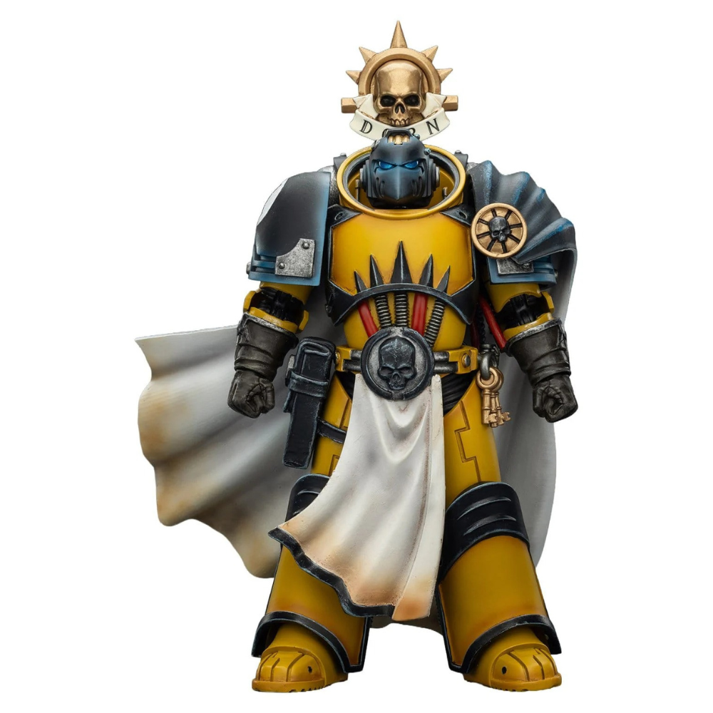 Joy Toy Warhammer The Horus Heresy: Imperial Fists Action Figure Librarian Consulwith Force Axe and Bolt Pistol 12cm - Loaded Dice