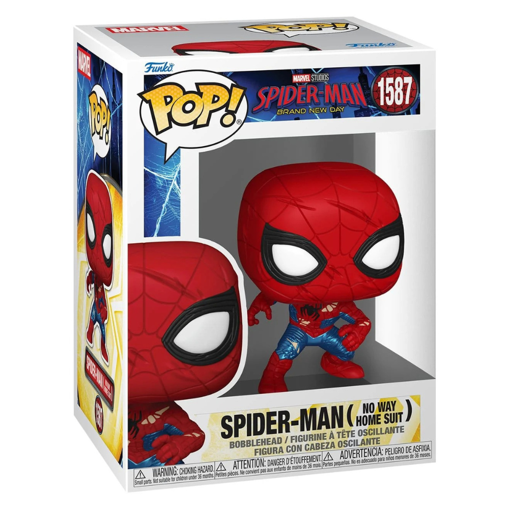 Spider-Man Funko POP! Spider-Man (No Way Home Suit) (Brand New Day) 9cm (1587)