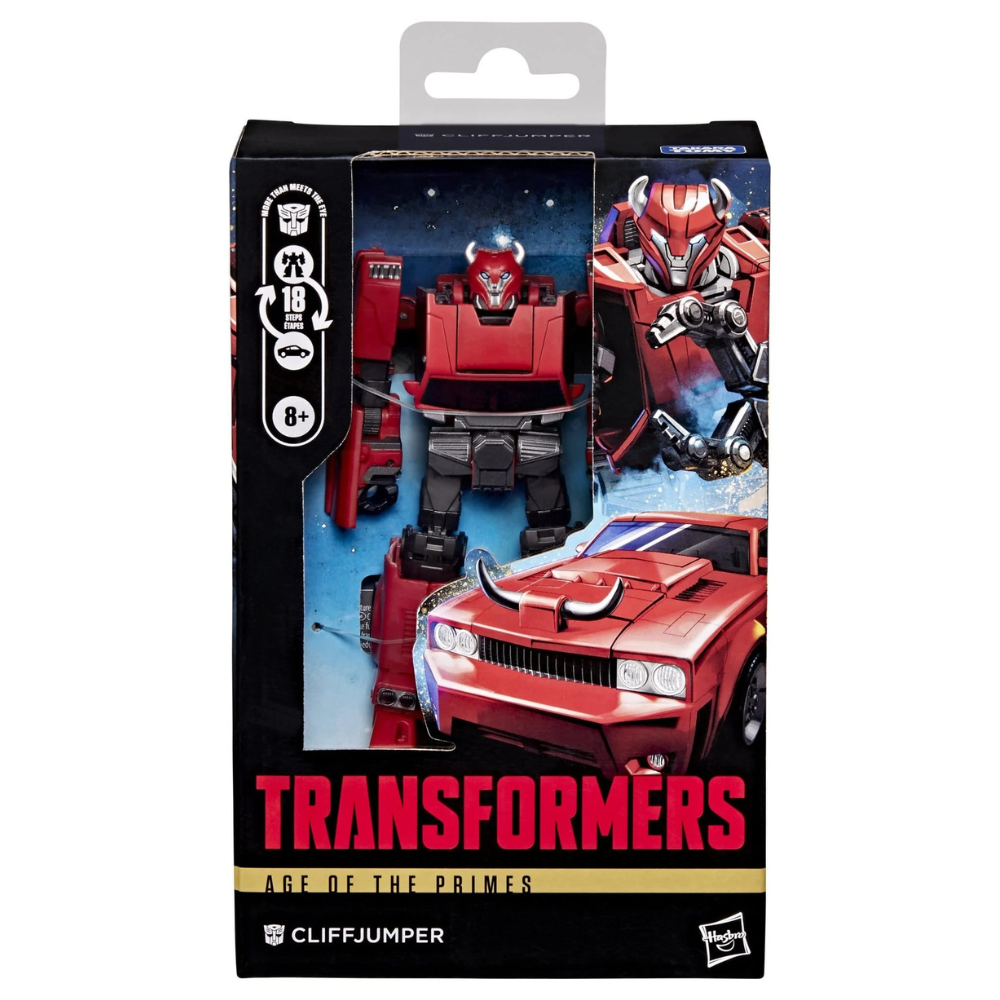 Transformers Age of the Primes Deluxe Class Action Figure Cliffjumper 13cm - Loaded Dice