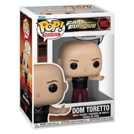 Fast & Furious Funko POP! Dominic Toretto 9cm (1993) - Loaded Dice