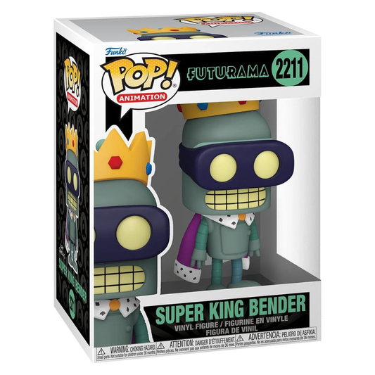 Futurama Funko Pop! Super King Bender 9cm - Loaded Dice