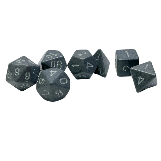 Chessex - Speckled Polyhedral 7 Dice Set - Hi-Tech - Loaded Dice
