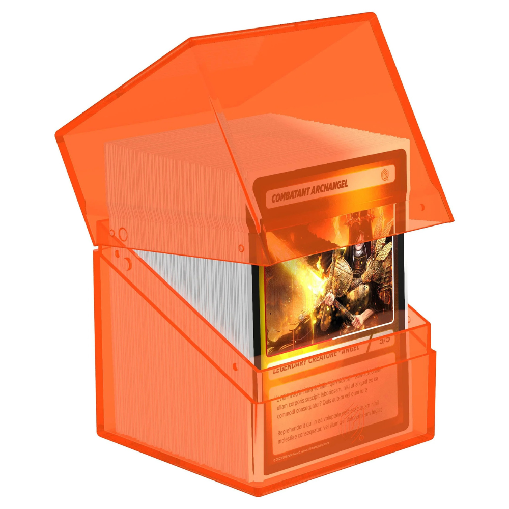 Ultimate Guard Boulder 100+ Clear - Poppy Topaz - Loaded Dice