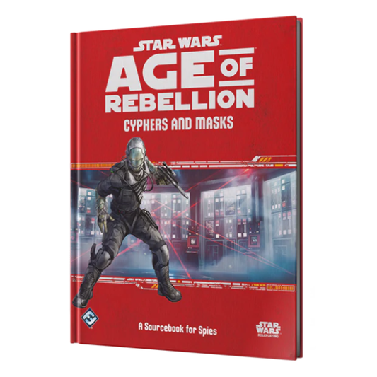 Star Wars Age of Rebellion RPG: Cypher and Masks roleplaying book