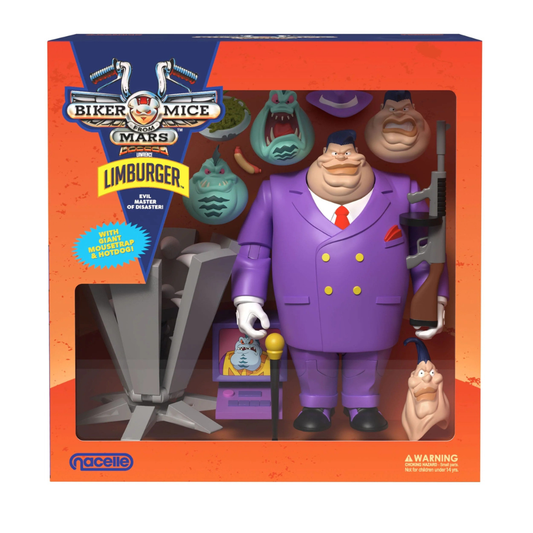 Biker Mice From Mars Action Figure Limburger 23cm - Loaded Dice