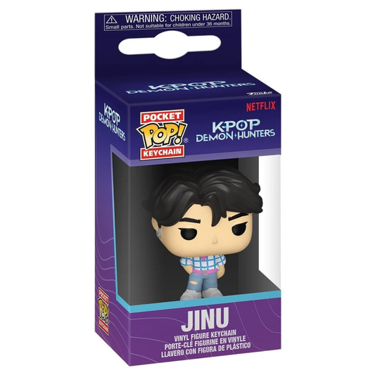 KPop Demon Hunters Funko POP! 4cm Jinu Keychain - Loaded Dice