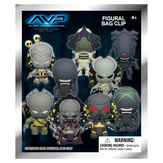 Alien vs. Predator 3D PVC Bag Clips - Loaded Dice