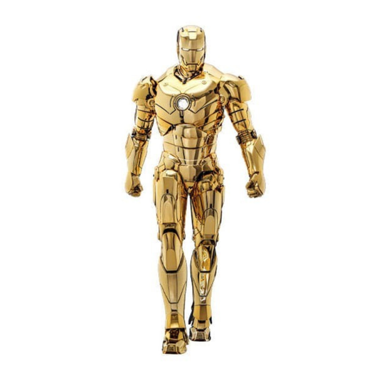Hot Toys Iron Man: Movie Masterpiece Iron Man Mark III (Gold Color Version) 33cm - Loaded Dice