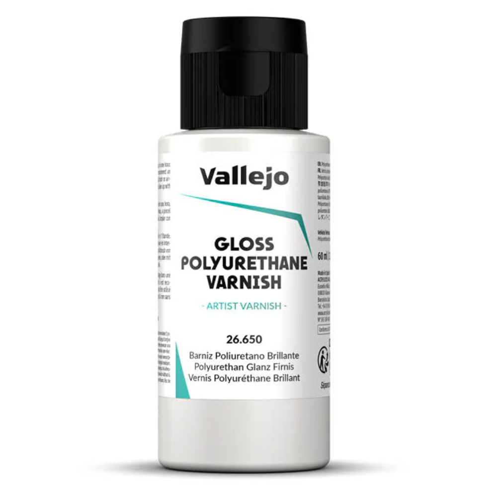 Vallejo Polyurethane - Varnish Gloss 60ml - Loaded Dice