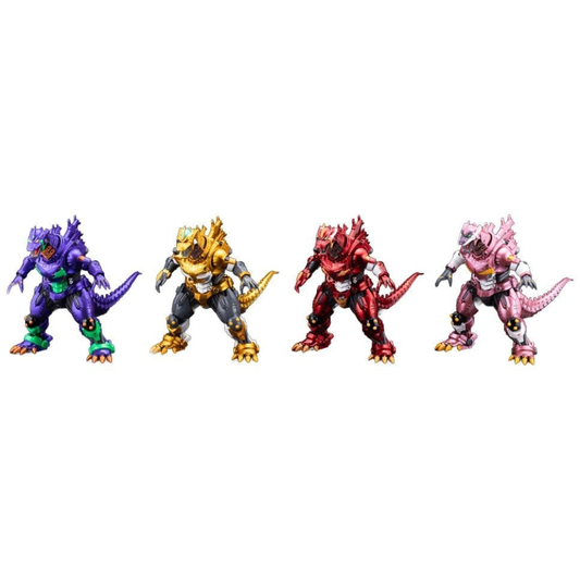 Godzilla x Evangelion Gekizou Series 4-Pack Type-3 Kiryu Eva colour Ver. Metallic color Limited Ver. 9cm - Loaded Dice