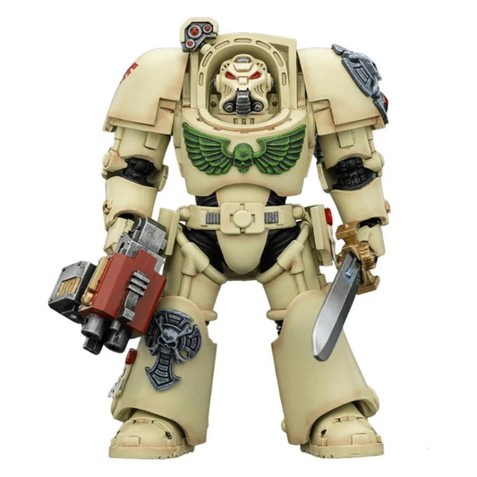 Joy Toy Warhammer 40k: Dark Angels Deathwing Terminator 1 with Power Sword and Storm Bolter 14cm - Loaded Dice