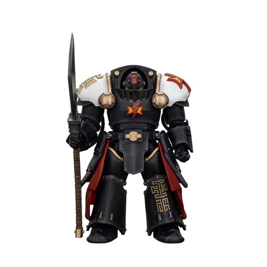 Joy Toy Warhammer The Horus Heresy: White Scars Ebon Keshig Terminator 2 with Power Glaive 13cm - Loaded Dice