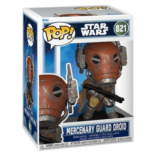 The Mandalorian and Grogu Funko POP! Mercenary Guard Droid 9cm (821) - Loaded Dice
