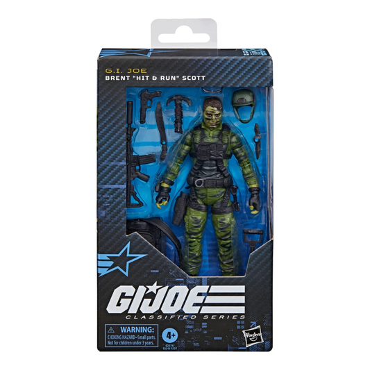 G.I. Joe Classified Series Action Figure Brent "Hit & Run" Scott 15cm - Loaded Dice