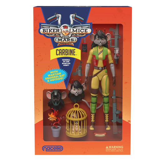 Biker Mice From Mars Action Figure Carbine 23cm - Loaded Dice