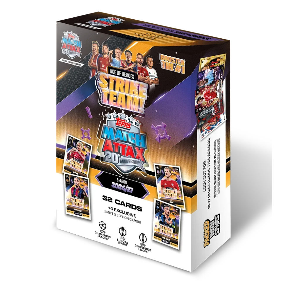 Topps - UCC Match Attax 2026/27 Booster Tin 1 - Strike Team