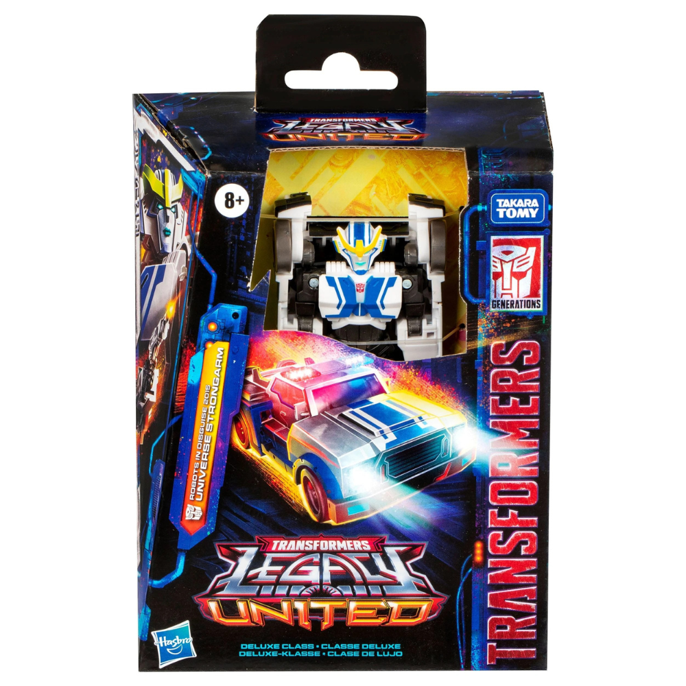 Transformers Generations Legacy United Deluxe Class Action Figure Robots in Disguise 2015 Universe Strongarm 14cm - Loaded Dice