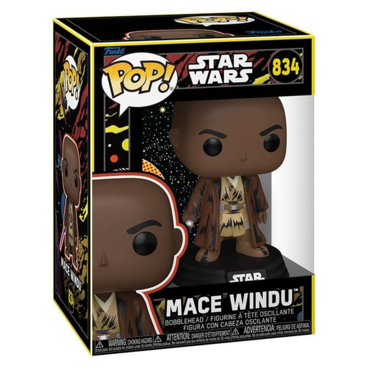Mandalorian & Grogu Funko POP! Mace Windu (Retro) 9cm (834) - Loaded Dice