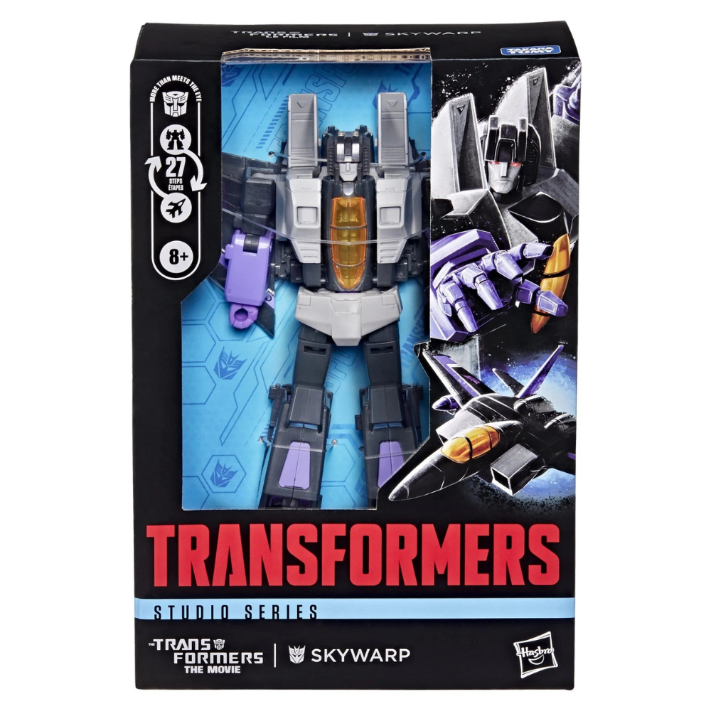 Transformers: The Movie Studio Series Voyager Class Action Figure Skywarp 17cm - Loaded Dice