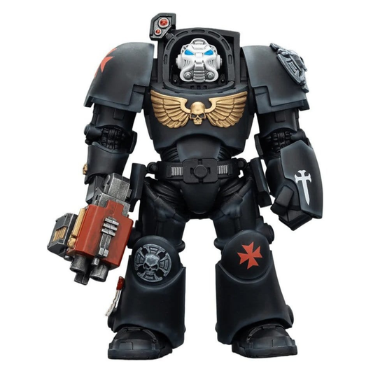 Joy Toy Warhammer 40k: Black Templars Terminator 2 with Power Fist and Storm Bolter 14cm - Loaded Dice
