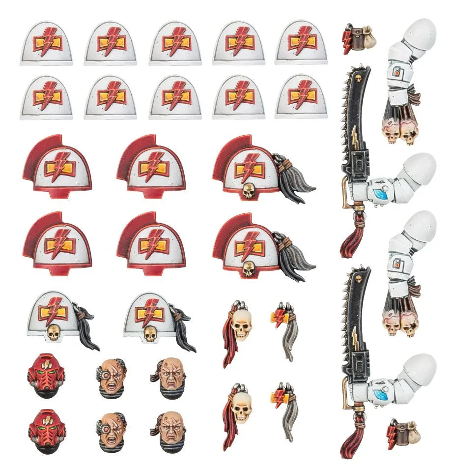 Special Order - Space Marines: White Scars Primaris Upgrades & Transfers - Loaded Dice