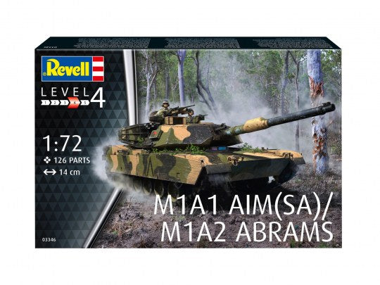 Revell M1A2 Abrams (1:72) - Loaded Dice Barry Vale of Glamorgan CF64 3HD