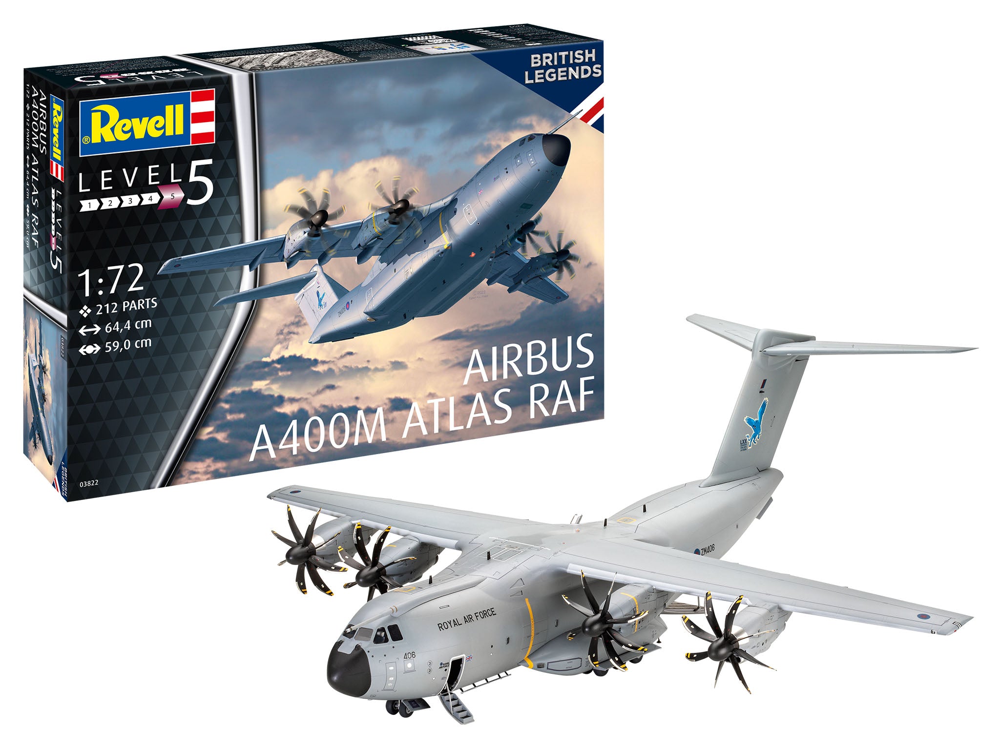 Revell Airbus A400M Atlas "RAF“ 1:72 - Loaded Dice