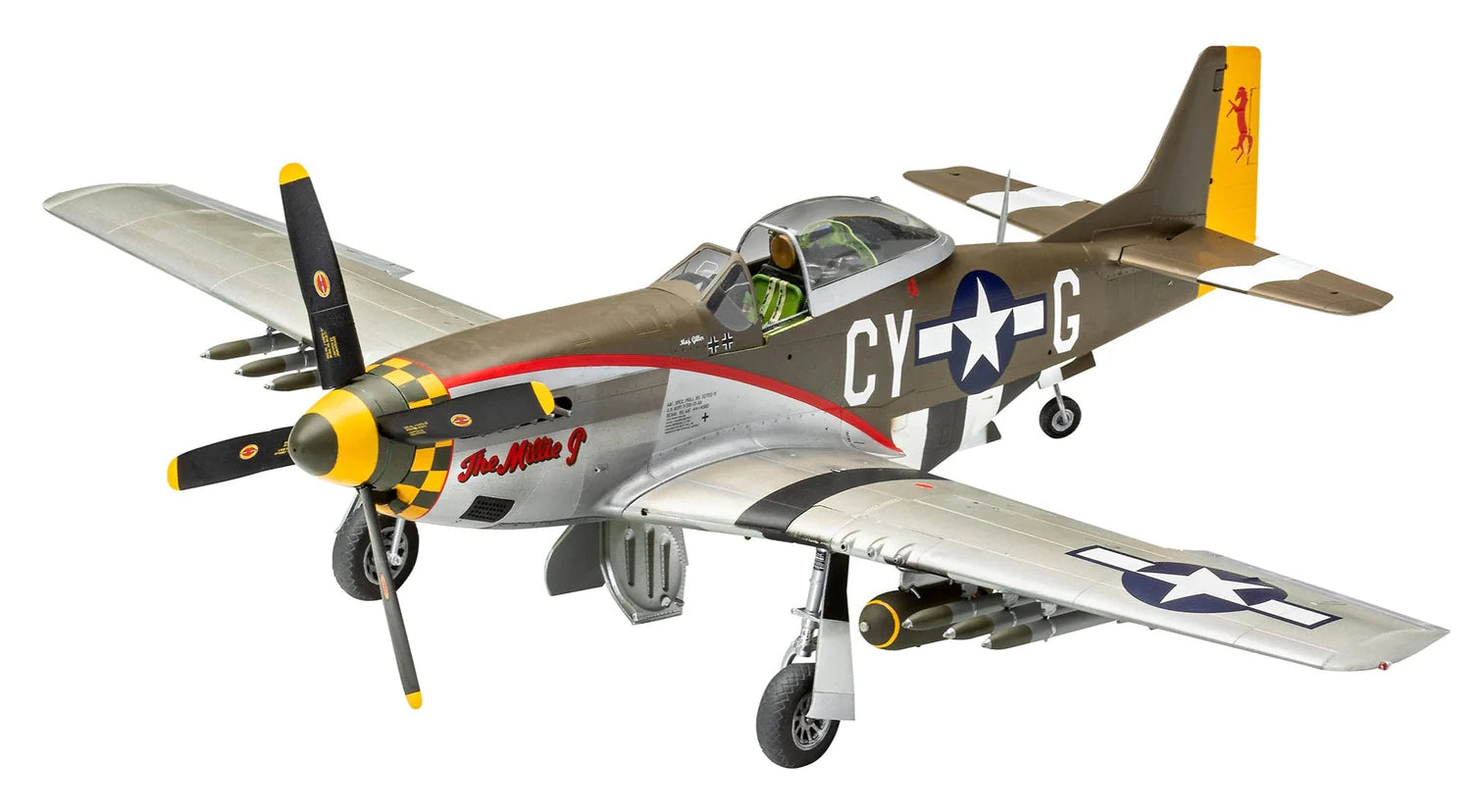 Revell P-51D-15-NA Mustang (late version) 1:32 - Loaded Dice
