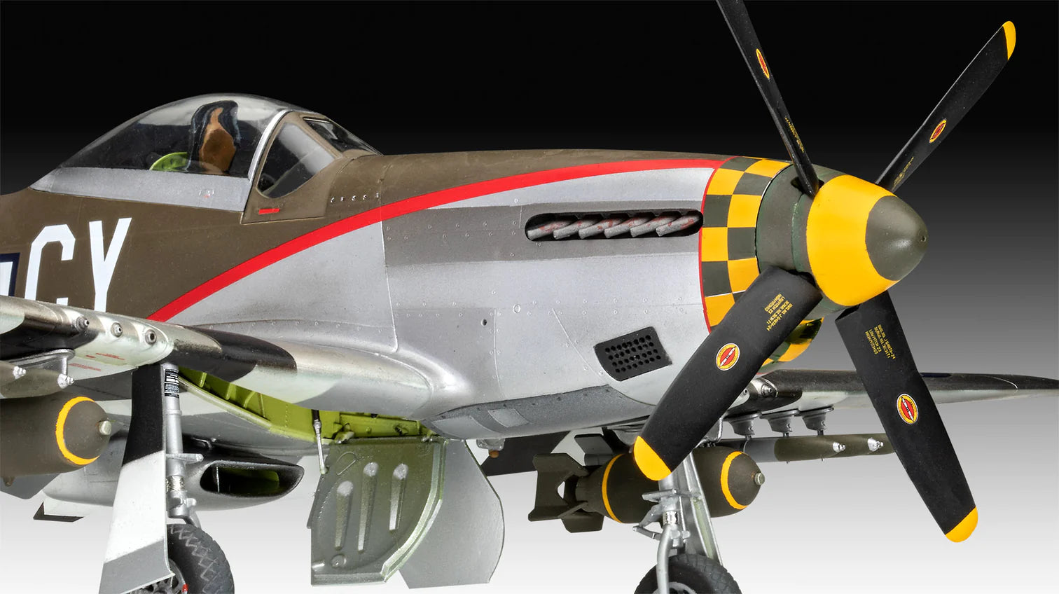 Revell P-51D-15-NA Mustang (late version) 1:32 - Loaded Dice