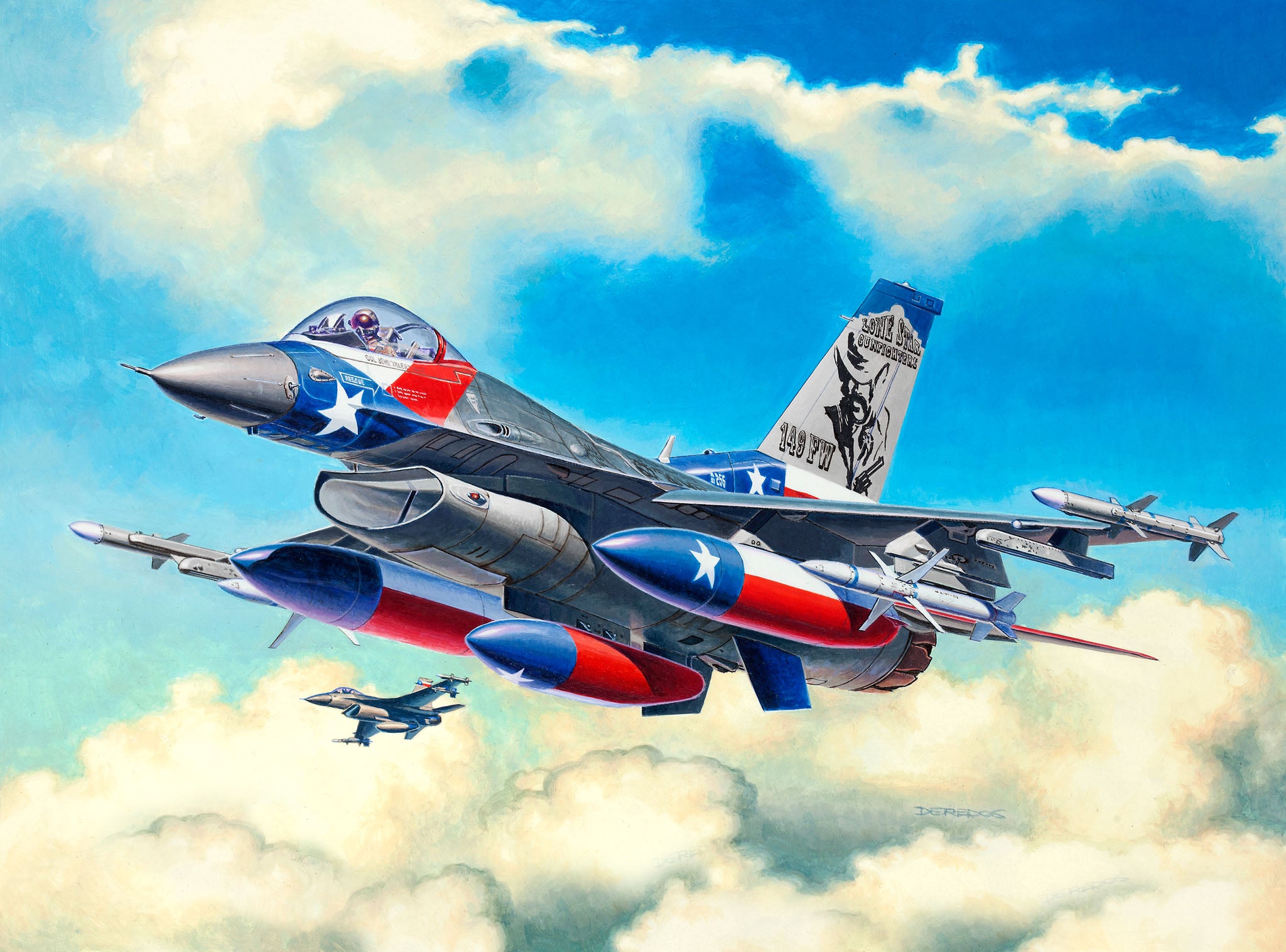 Revell Lockheed Martin F-16C Fighting Falcon (1:144) - Loaded Dice