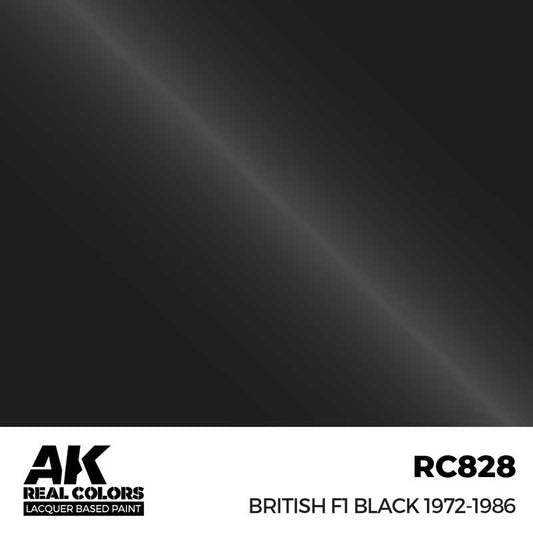 AK Interactive Real Colors - British F1 Black 1972-1986 17ml. - Loaded Dice