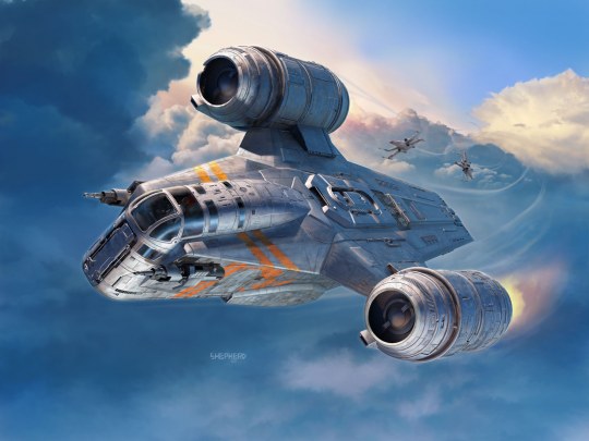 Revell Star Wars Razor Crest™: The Mandalorian "Platinum Edition" (Glue Kit) - Loaded Dice