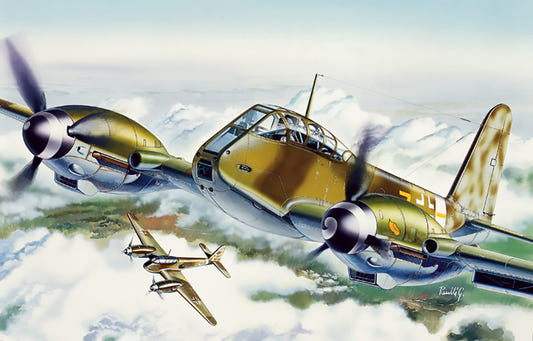 Italeri 1:72 Me 410 A-1 'Hornisse' - 074