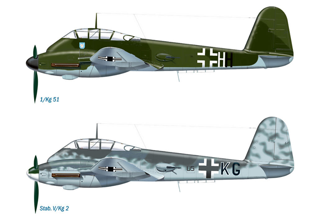 Italeri 1:72 Me 410 A-1 'Hornisse' - 074