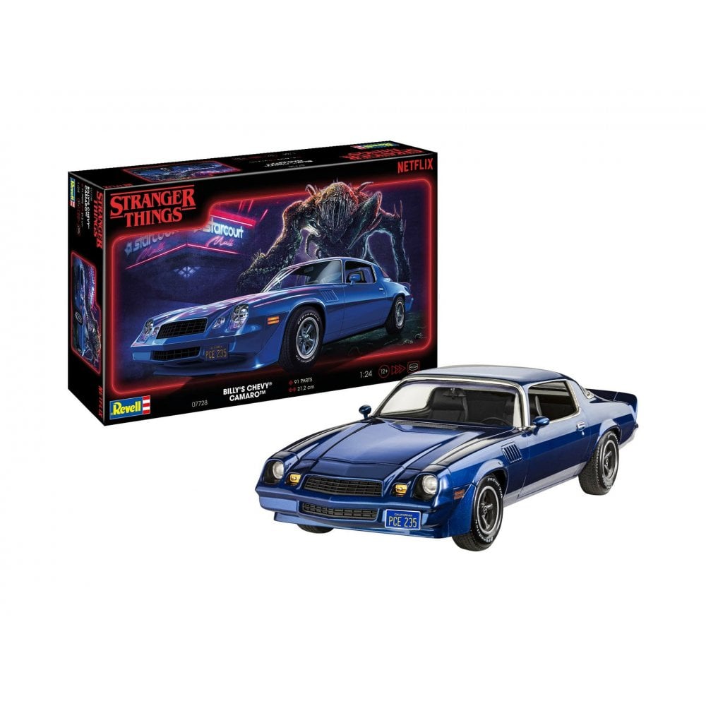 Revell Chevy Camaro Z/28: Stranger Things 1:24 Scale - Loaded Dice