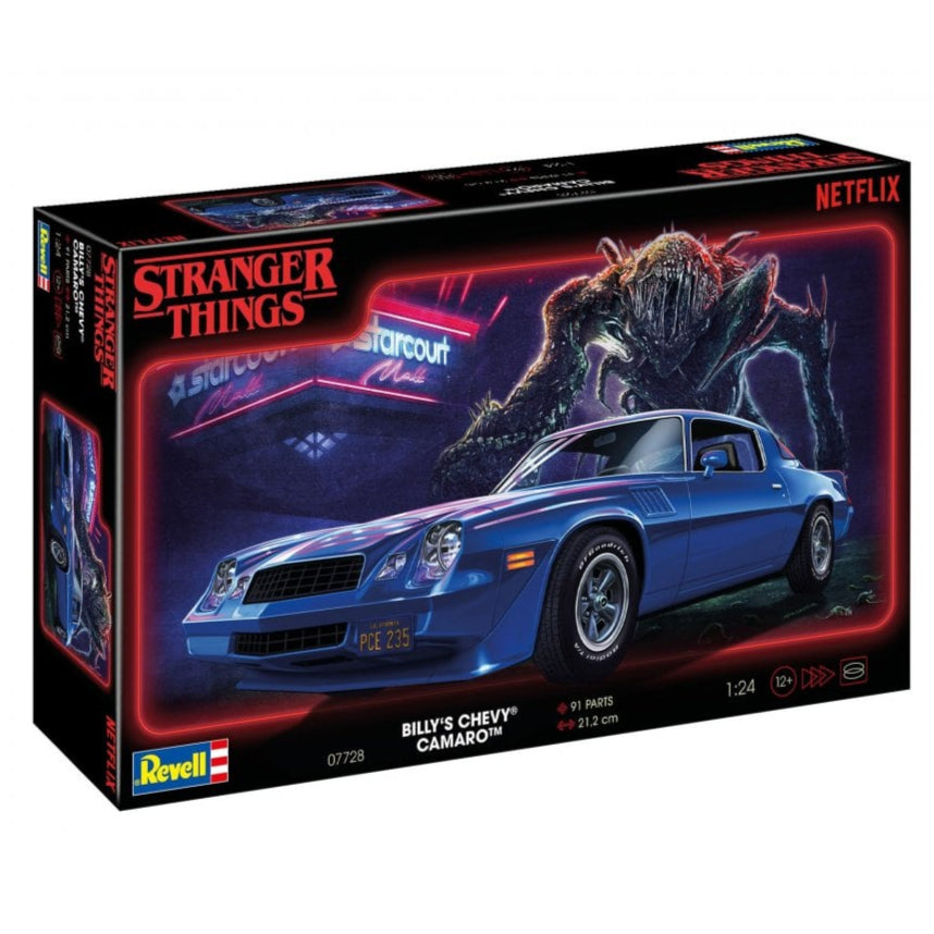 Revell Chevy Camaro Z/28: Stranger Things 1:24 Scale - Loaded Dice