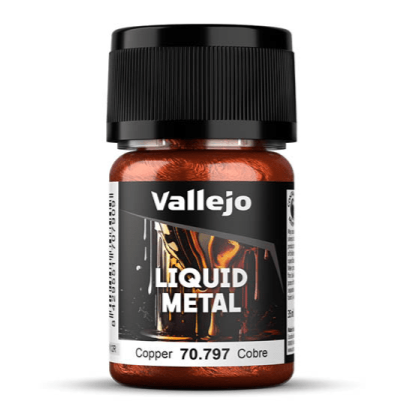 Vallejo Liquid Metal – Copper - Loaded Dice