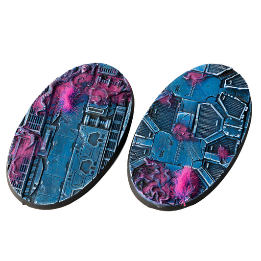 Gamers Grass Alien Infestation Oval Bases - 90mm (x2) - Loaded Dice