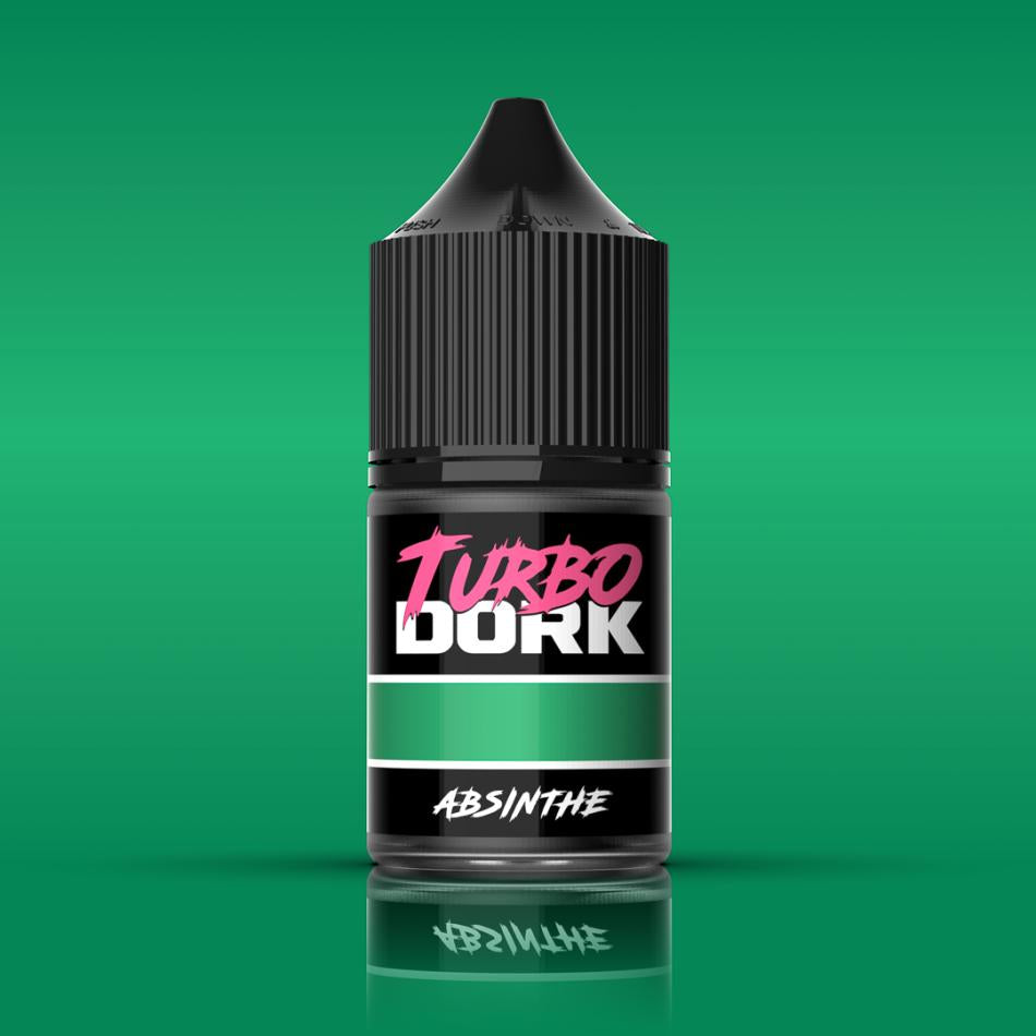 Turbo Dork: Absinthe Metallic Acrylic Paint 22ml - Loaded Dice
