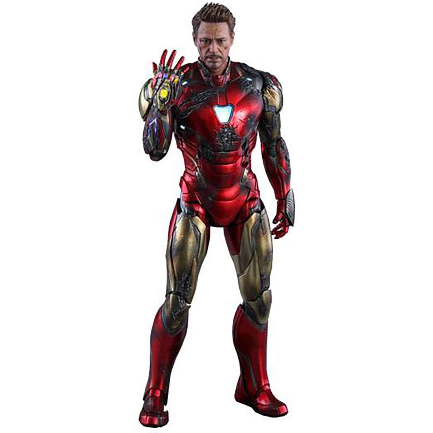 Hot Toys - Avengers: Endgame MMS Diecast Action Figure 1/6 Iron Man Mark LXXXV Battle Damaged Ver. 32cm - Loaded Dice Barry Vale of Glamorgan CF64 3HD