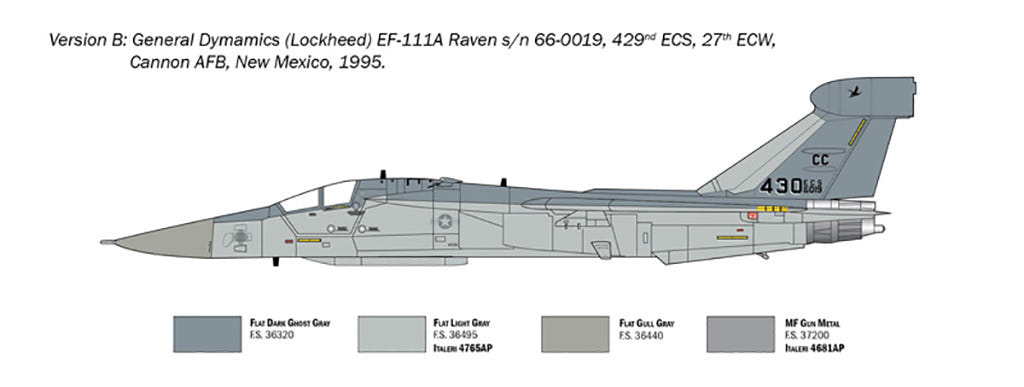 Italeri 1:72 EF-111A Raven - 1235