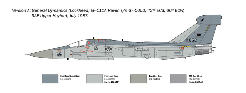 Italeri 1:72 EF-111A Raven - 1235