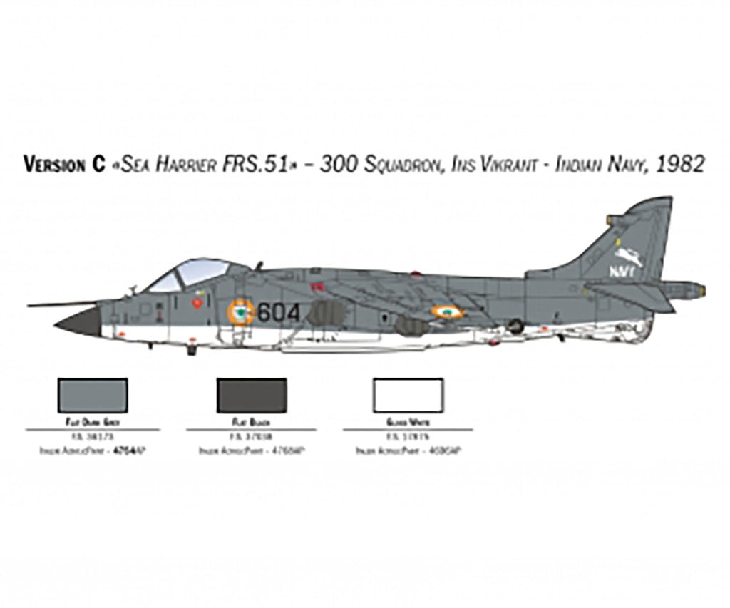 Italeri 1:72 Sea Harrier FRS.1 Falklands - 1236