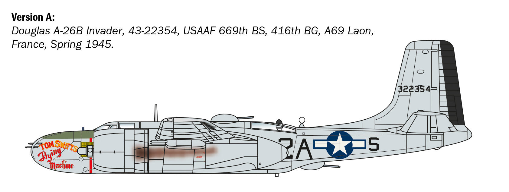 Italeri 1:72 A-26 A/B Invader - 1274