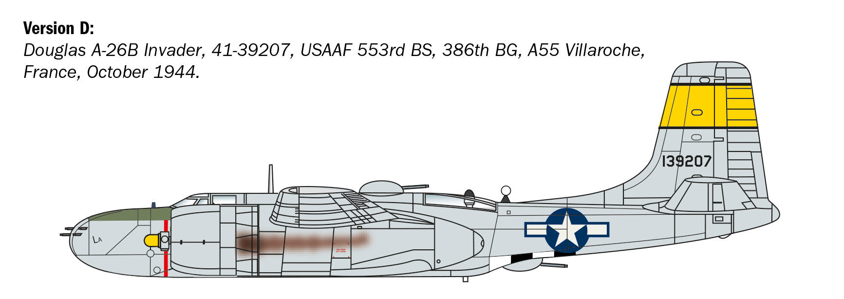 Italeri 1:72 A-26 A/B Invader - 1274